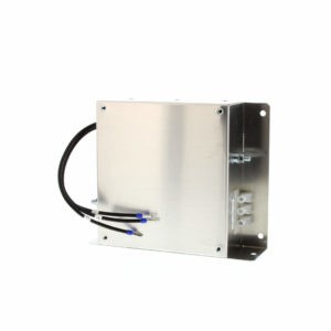 Q2V/V1000/J1000 Low Leakage Current footprint RFI filter, 20A, 400 VAC, three phase,  4.0KW drives — Omron