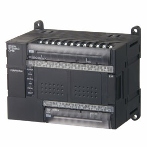 Контроллер CP1E-E, 18 вх., 12 вых. (реле), питание 220В, до 3 модулей расширения CP1W/CPM1A, нет опц. портов; 2К шагов прогр., 2К слов данных — Omron