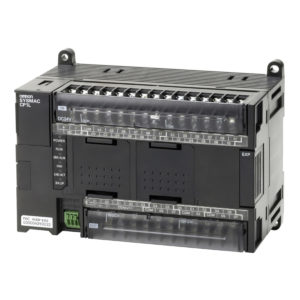 Контроллер CP1L, 24 вх., 16 вых. (NPN), питание 24В=, встроенный порт Ethernet, 2 опц. порта — Omron