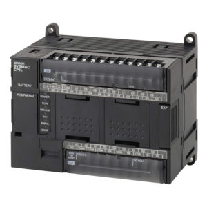 Контроллер CP1L, 18 вх., 12 вых. (NPN), питание 24 В=, 2 опц. порта — Omron