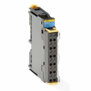 SmartSlice. 2 аналоговых входа: 1-5В, 0-5В, 0-10В, -10-+10В, 0-20мА, 4-20мА, разрешение 1:6000 — Omron