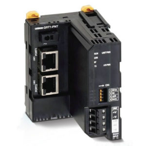 Модульная система удаленного ввода/вывода SmartSlice. Интерфейсный модуль для сети EtherCAT. До 64 I/O модулей ввода/вывода GRT1. — Omron