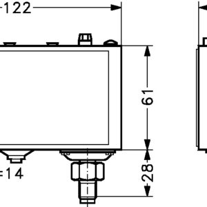KP 15A Реле давления - Danfoss