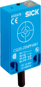 Емкостные датчики приближения, CQ35-25NPP-KW1 — Sick