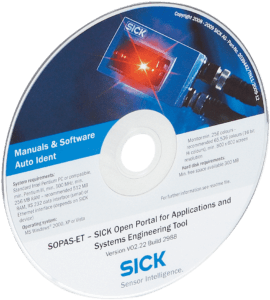 CD- и DVD-диски, DVD с руководствами по эксплуатации и ПО — Sick