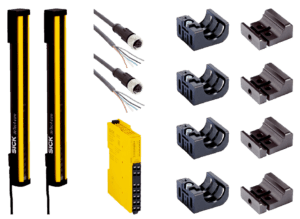 Световые завесы безопасности, deTec4 Core Set 14/1500 — Sick