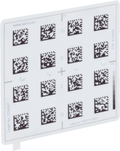 Коды позиционирования, DATAMATRIX MULTICODE LABEL SET1 X0/Y0-X9/Y9 — Sick