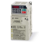 Инвертор J1000, 0.25/0.37кВт, 1.6/1.9А, 200В, 1-фаза, V/f управление, IP20