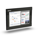 Панельный промышленный компьютер, процессор Intel® Atom™ E3940, 4 Гб ОЗУ, W10 IoT Enterprise LTSC (64-бит), без слота PCIe, накопитель CFast (iMLC) 256 Гб, без опционального порта,  мульти-сенсорный экран 12,1''