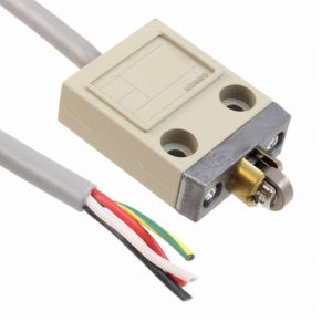 Концевой выключатель серии D4C, ток 5 A, напряжение 250  V AC ( 4 A, 30 V DC), кабель VCTF, маслостойкий, 3 м — Omron