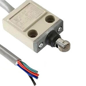 Концевой выключатель серии D4C, ток 5 A, напряжение 250  V AC ( 4 A, 30 V DC), кабель VCTF, маслостойкий, 3 м — Omron