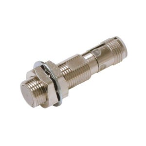 Proximity sensor, inductive, nickel-brass, short body, M12, shielded, 2 mm, DC, 3-wire, PNP NO, IO-Link COM3, M12 connector — Omron