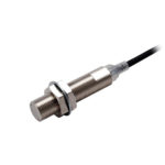 Proximity sensor, inductive, nickel-brass, long body, M12, shielded, 2 mm, DC, 3-wire, PNP NO, IO-Link COM3, 5 m cable