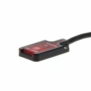 Датчик фотоэлектрический, BGS, 1-15мм, DC, 3-wire, PNP, dark-on, flat-form, робот. кабель 2м, крепление М2 — Omron