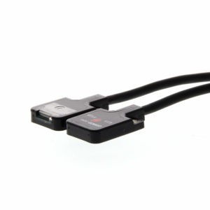 Датчик фотоэлектрический, на пересечение луча, 300мм, DC, 3-wire, PNP, light-on, flat-form, кабель 2м, крепление М2 — Omron