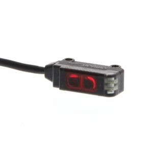 Датчик фотоэлектрический,диффузный, 5-30мм, DC, 3-wire, NPN, dark-on, side-view, кабель 5м, крепление М2 — Omron
