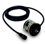 Энкодер абсолютный, 256ppr, 8-bit, 12-24 VDC, выход код Грея, кабель 2м, H8PS connector