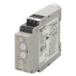Таймер аналоговый, монтаж на DIN рейку, 22.5mm, SPDT, импульсный режим работы, 12 VDC, 5 А