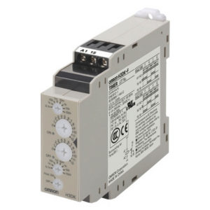 Полупроводниковый таймер серии H3DK, сдвоенный, напряжение питания 24..240 V AC/DC — Omron