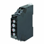 Полупроводниковый таймер серии H3DT, сдвоенный, напряжение питания 24..240 V AC/DC