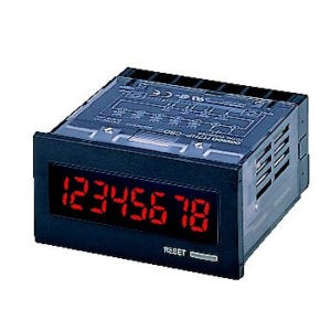 Накопительный счетчик/таймер серии H7HP, дисплей на 6 цифр, напряжение питания 12..24 V DC, корпус светло-серого цвета — Omron