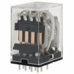 Реле серии MY4H, четырехполюсное, напряжение питания 12 V DC