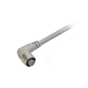 Кабель датчика с гнездом M12 Smartclick, угловое, 4-пров., 10м, огнестойкий, изгибостойкий(робототехн.) — Omron