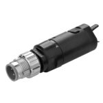Разъем для датчиков, папа, M12, PVC, 4 Pin, Прямой, быстрого монтажа