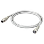 Кабель датчика с гнездом M12 Smartclick, прямое, 4-пров., 2м, PUR, маслостойкий