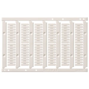 Верхняя маркировка для клемм XW5, Push-in Plus, 1.5 мм2, 1 лист 102 этикеток — Omron